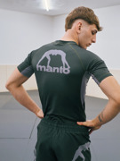 MANTO logo dual RASHGUARD-green
